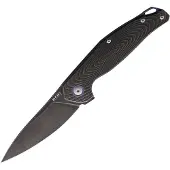 MKM-Maniago Knife Makers Goccia Linerlock Ti Dark SW
