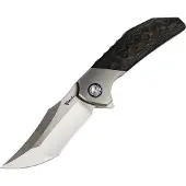 Reate Knives Tiger Linerlock Black Camo