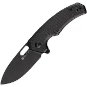 SENCUT Acumen Linerlock Black G10