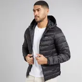 Jack & Jones Herre Logan Letvægts Dunjakke Sort