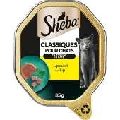 Sheba Classics paté med laks vådfoder til katte (bakker 85 g)