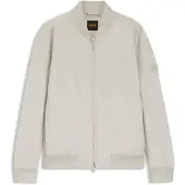 BOSS BOSStil mænd. 50556462 Regular Fit-jakke Multi-stretch-membran beige (50), Casual, Polyester, Lange ærmer
