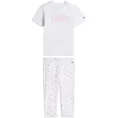 Tommy Hilfiger Nattøj navy / lys pink / rød / hvid