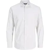 Jack & Jones Skjorte lyseblå / grå / hvid