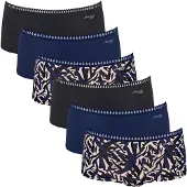 Sloggi Panty beige / blå / sort