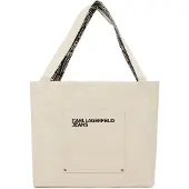 Karl lagerfeld JEANS Shopper beige / sort