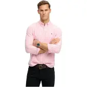 Superdry Preppy Oxford Skjorte Med Lange ærmer