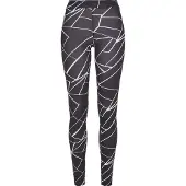 Urban Classics Leggings sort / hvid