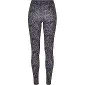 Urban Classics Leggings sort / hvid