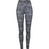 Urban Classics Leggings sort / hvid