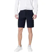 Armani Exchange A|X Armani Exchangetil mænd. 8NZS49ZNYZZ1583 Marineblå, ensfarvede shorts (30), Casual, Polyester
