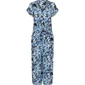 Kaffe Jumpsuit 'KAMille' lyseblå / sort / hvid