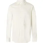 Armani Exchange A|X Armani Exchangetil mænd. XM000339AF10192U0009 Klassisk skjorte hvid (L), Casual, Bomuld, Lange ærmer