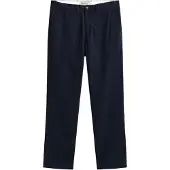 Gant Ganttil mænd. 1501001 Chinos Regular Fit marineblå (32/32), Casual, Bomuld, Klassisk