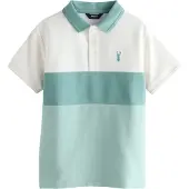 Next Shirts grøn / hvid