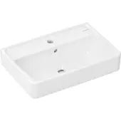 Hansgrohe Xanuia Q håndvask Compact 55x37cm m/hh m/overløb hvid