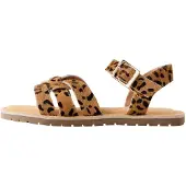 Next Sandaler lysebrun / sort