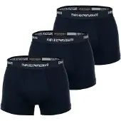 Emporio Armani Boksershorts marin / hvid