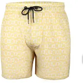 Yeaz Badeshorts 'Seashey' lysegul / hvid