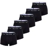Marc O'Polo Boksershorts sort / hvid