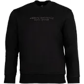 Armani Exchange Sweatshirt mørkegrå / sort
