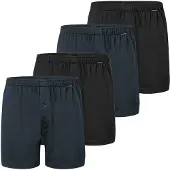 Schiesser Boksershorts sort