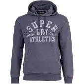 Superdry Superdrytil mænd. M2014091A Athletic Ess sweatshirt blå (M), Casual, Polyester