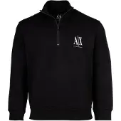 Armani Exchange Sweatshirt sort / hvid