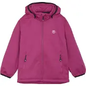 Color Kids Funktionsjakke mørk pink / hvid