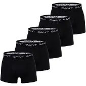 Gant Boksershorts sort / hvid