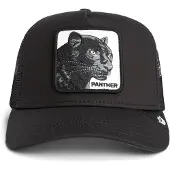 GOORIN BROS. Hætte 'Panther' sort / hvid