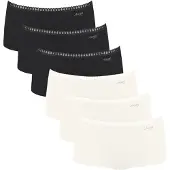 Sloggi Panty sort / hvid