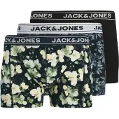 Jack & Jones Boksershorts 'JACRAY' navy / lysegrøn / sort