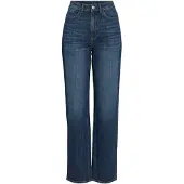 Vila Kelly Jaf Straight Fit Højtaljede Jeans
