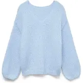 Vero Moda Pullover i overstørrelse 'VMMaybe' lyseblå