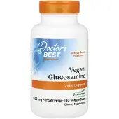 Doctors Best , Vegan Glukosamin med GreenGrown Glukosamin, 750 mg, 180 Veggie Capsuler
