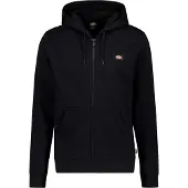 Dickies - Sweatshirts - Oakport Zip Hoodie Black til UnisexBomuld - Størrelse L - Sort