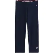Tommy Hilfiger Leggings - Dark Night Navy Blue - - 2 år (92) - Leggings
