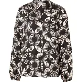 More & more Bluse creme / sort
