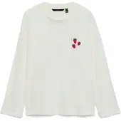 Vero Moda Shirts 'VMSIGRID' græsgrøn / lilla / hindbær / hvid