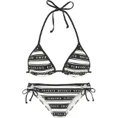 Elbsand Bikini sort / offwhite