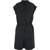 Urban Classics Viscose Twill Kortærmet Romper