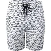 Yeaz Badeshorts 'Dazzers' grå / hvid