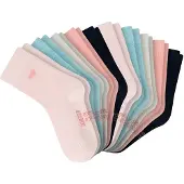 Schiesser Sokker lysebeige / lyseblå / lyserød / lys pink / sort