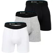 Stance Boksershorts grå / sort / hvid