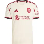 Adidas Liverpool Udebanetrøje 2025/26 - , størrelse Medium