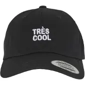 Mister tee Hætte 'Très Cool' sort / hvid