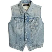 G-Star Pitched Hem Slim Vest - Light blue - Women