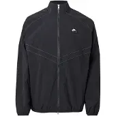 Nike Overgangsjakke 'AIR' lysegrå / sort