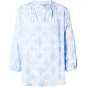 More & more Bluse lyseblå / hvid